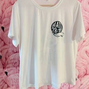 White Graphic T-Shirt